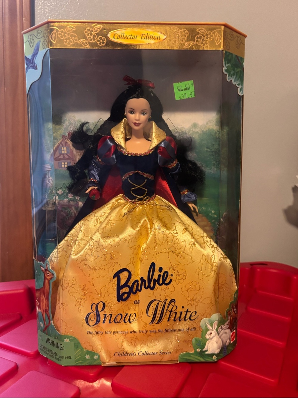 Vintage 1998 Barbie As Snow White Doll Collector Edition New in Box